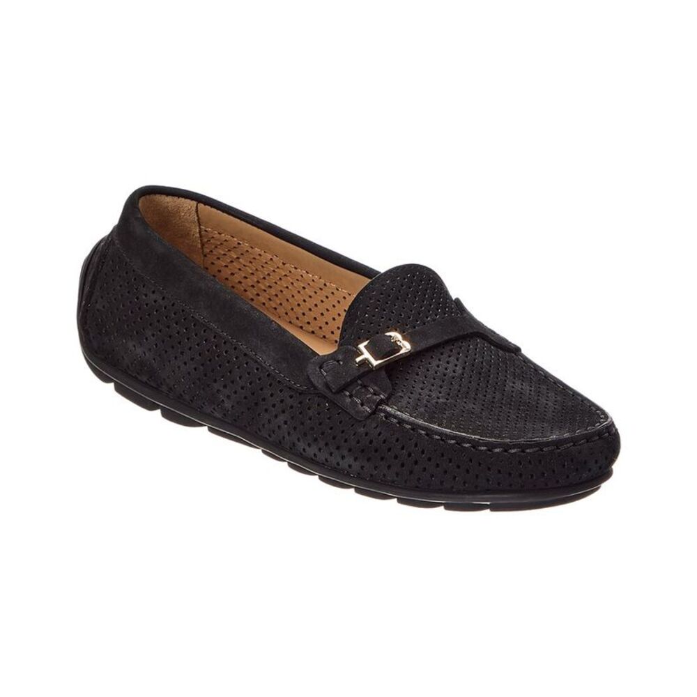 Baldinini Leather Loafer, Black